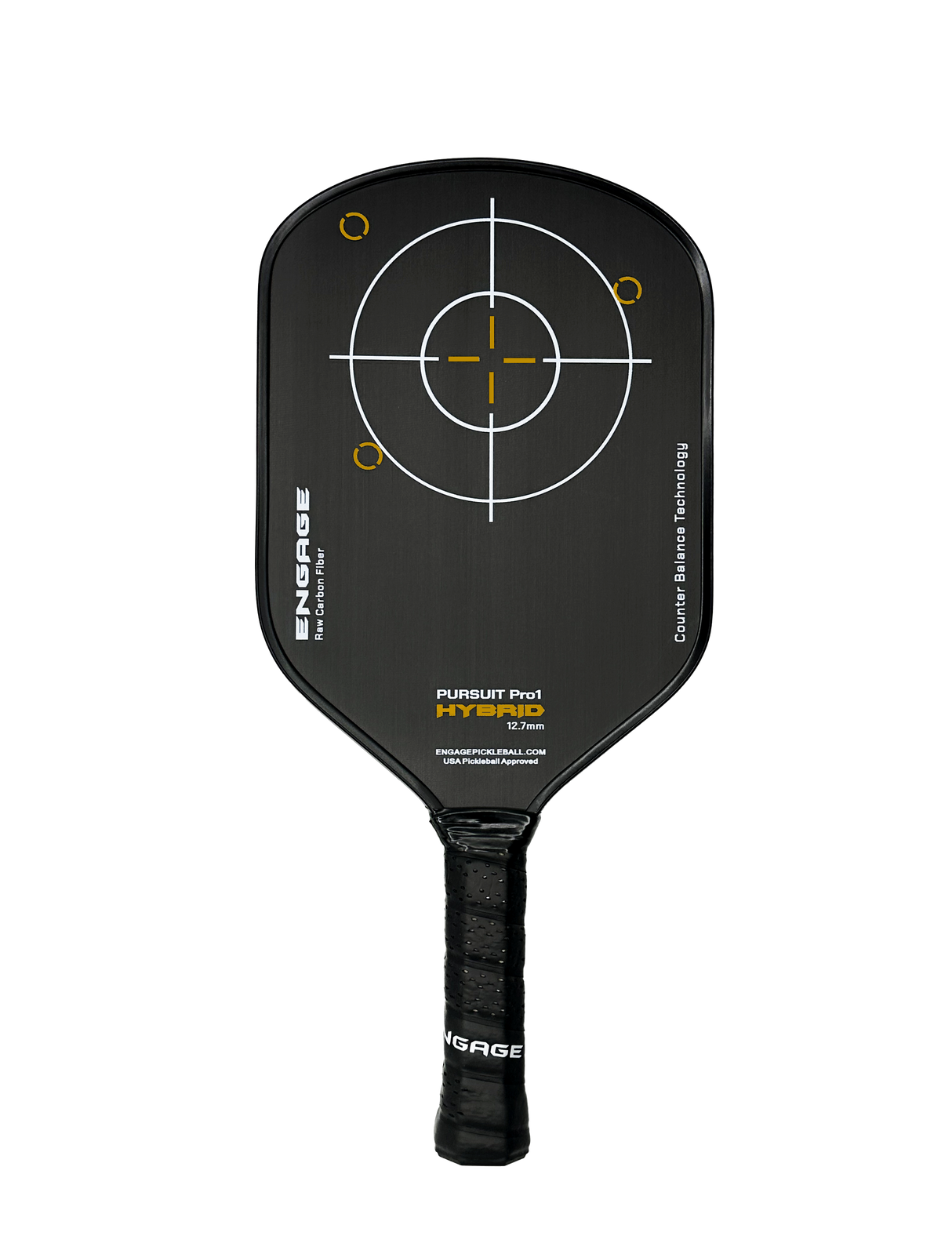 Pursuit Pro1 Hybrid Pickleball Paddle - Fierce Red / 12.7mm