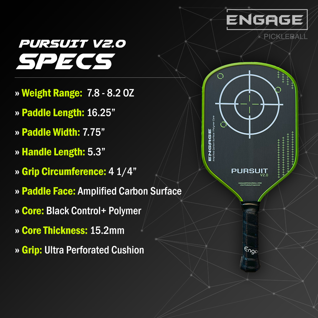 Pursuit V2.0 Pickleball Paddle