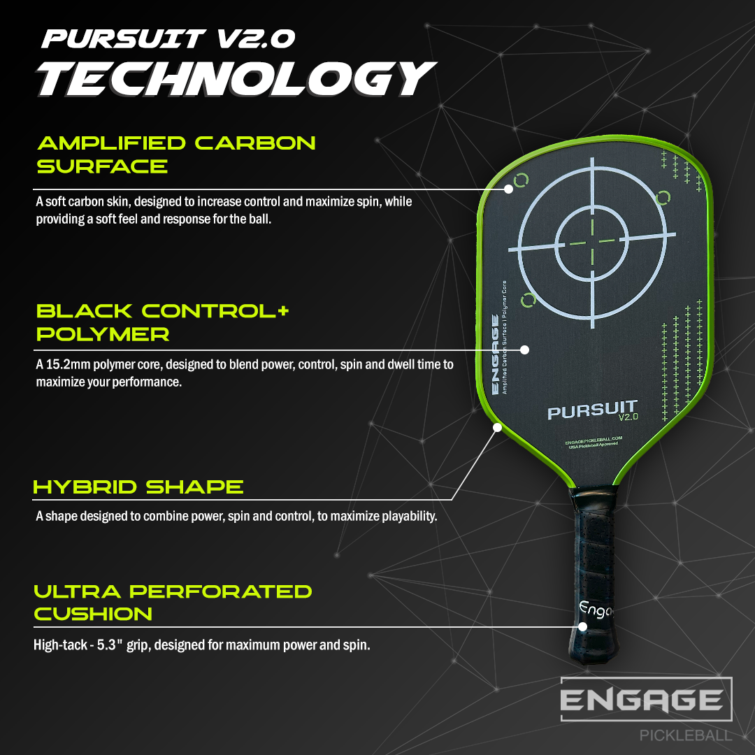Pursuit V2.0 Pickleball Paddle