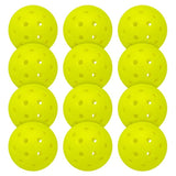 Franklin X-40 Outdoor Pickleballs - 12 Pack - Optic Yellow