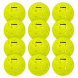 Franklin X-40 Outdoor Pickleballs - 12 Pack - Optic Yellow
