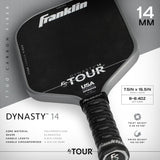 Franklin FS Tour Dynasty Pickleball Paddle - 14mm - Gray