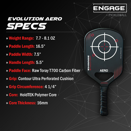 Aero Pickleball Paddle