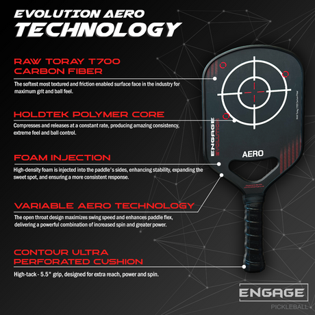 Aero Pickleball Paddle