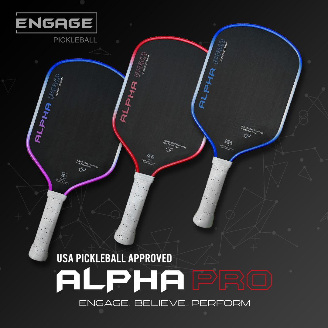 Alpha Pro Elongated Pickleball Paddle