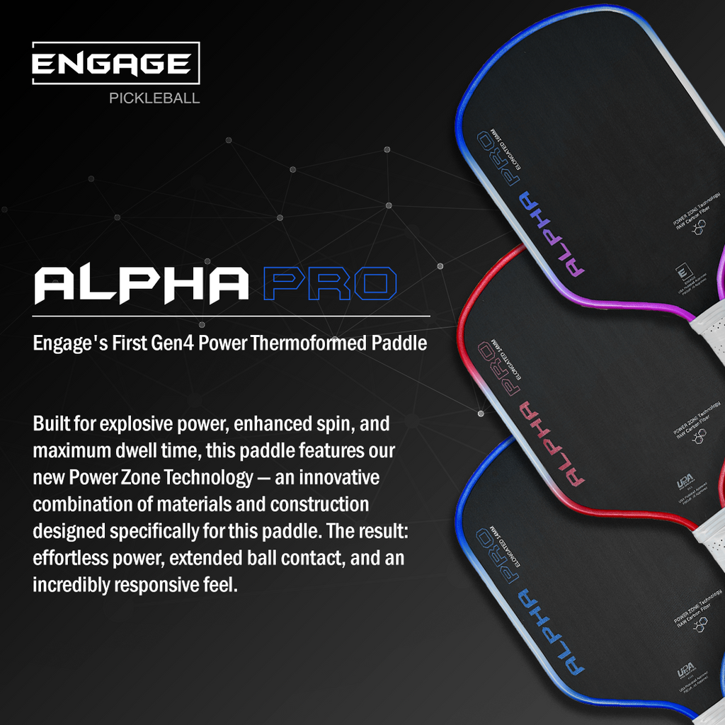 Alpha Pro Elongated Pickleball Paddle