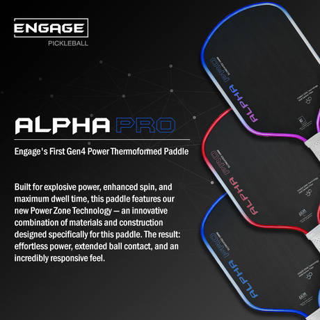 Alpha Pro Elongated Pickleball Paddle