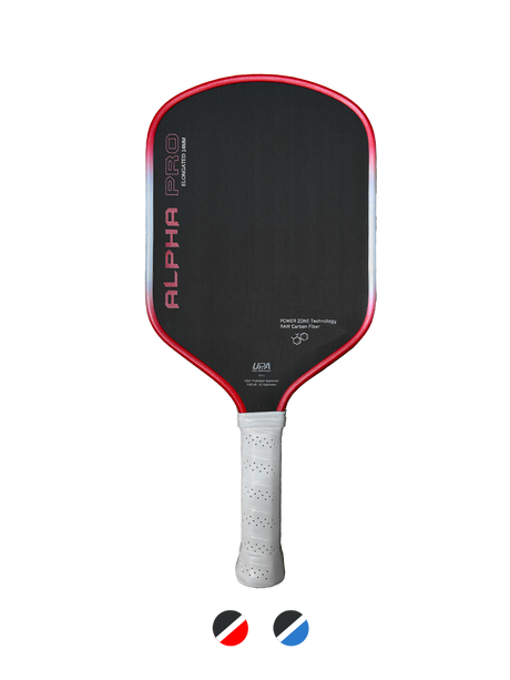Alpha Pro Elongated Pickleball Paddle - Royal Blue / 14mm