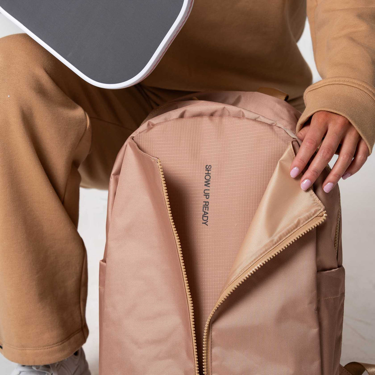 JOOLA Everyday Backpack (Latte) - OSFM