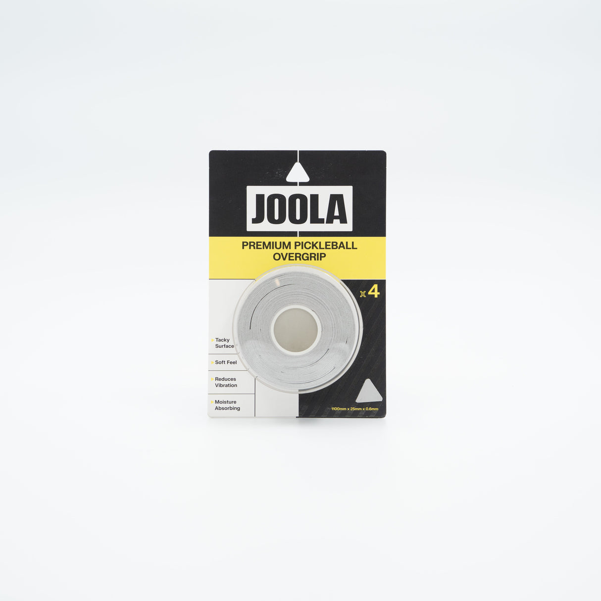 JOOLA Premium Overgrip - Gray (4 Pack)