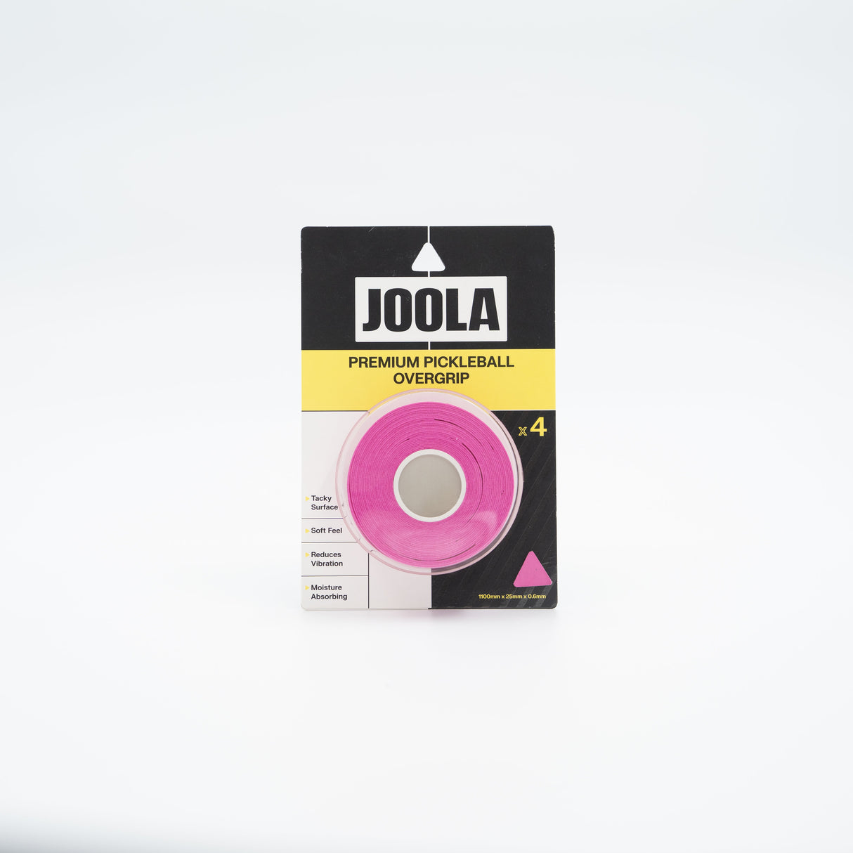 JOOLA Premium Overgrip - Pink (4 Pack)