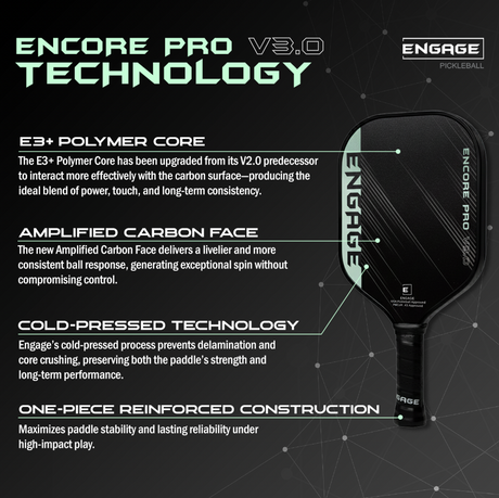 Encore Pro V3.0 Pickleball Paddle