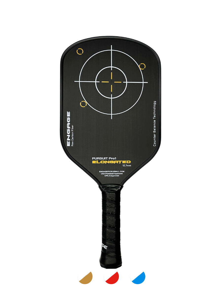 Pursuit Pro1 Elongated Pickleball Paddle - Arctic Gold / 12.7mm