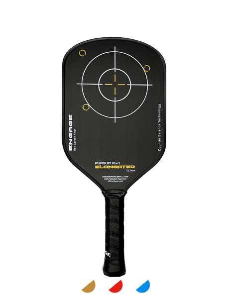 Pursuit Pro1 Elongated Pickleball Paddle - Arctic Gold / 12.7mm