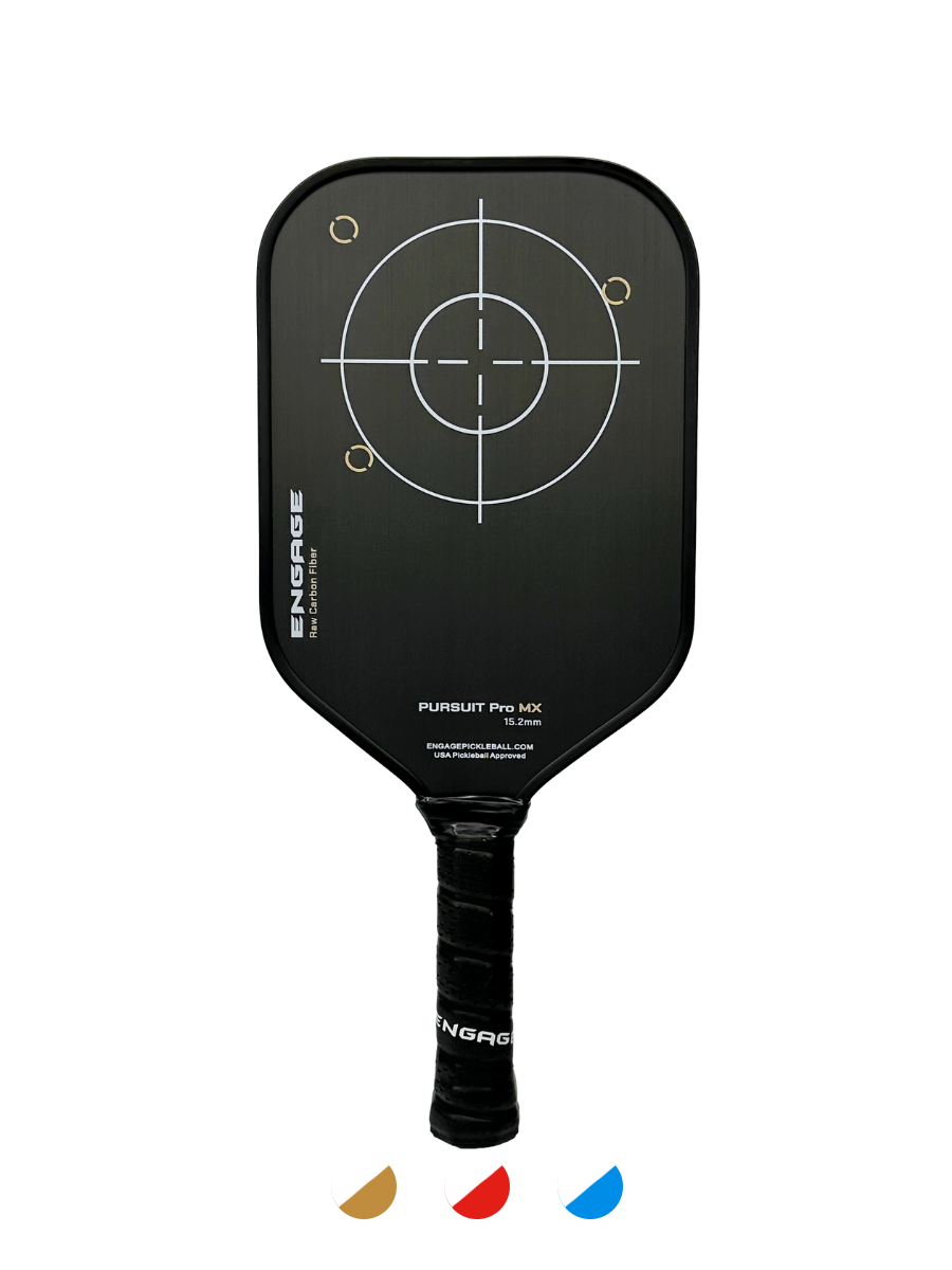 Pursuit Pro MX Pickleball Paddle - Fierce Red / 15.2mm