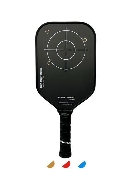 Pursuit Pro MX Pickleball Paddle - Fierce Red / 15.2mm