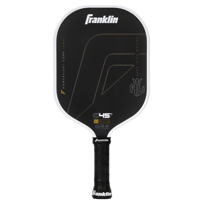 Franklin Anna Leigh Waters C45 Aurelius Pickleball Paddle - 16mm - Black/White