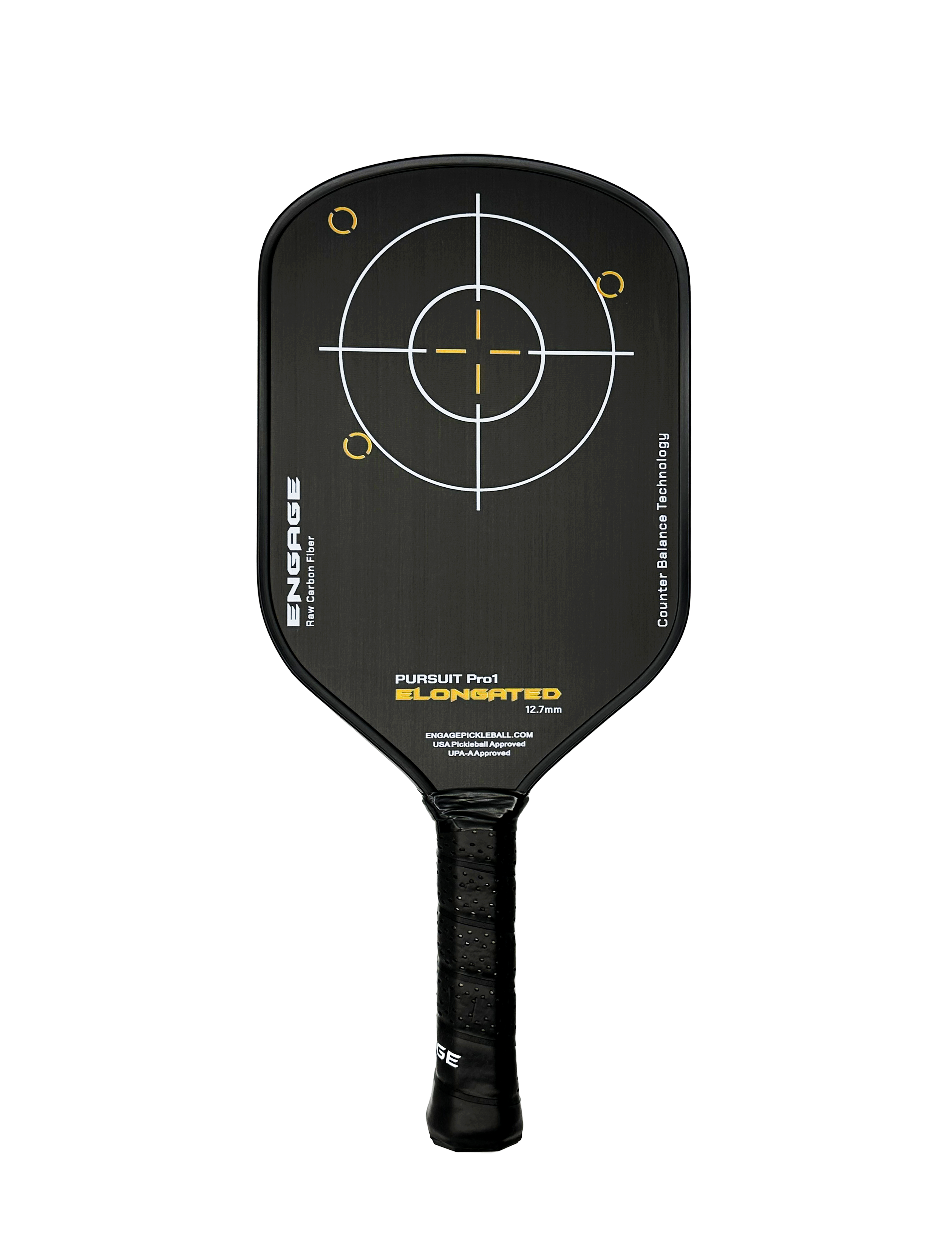 Pursuit Pro1 Elongated Pickleball Paddle - Fierce Red / 12.7mm