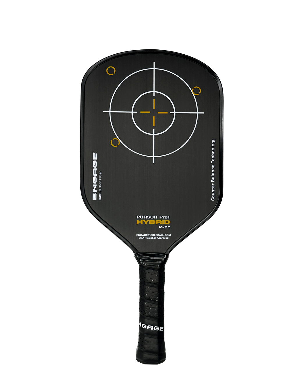 Pursuit Pro1 Hybrid Pickleball Paddle - Fierce Red / 12.7mm