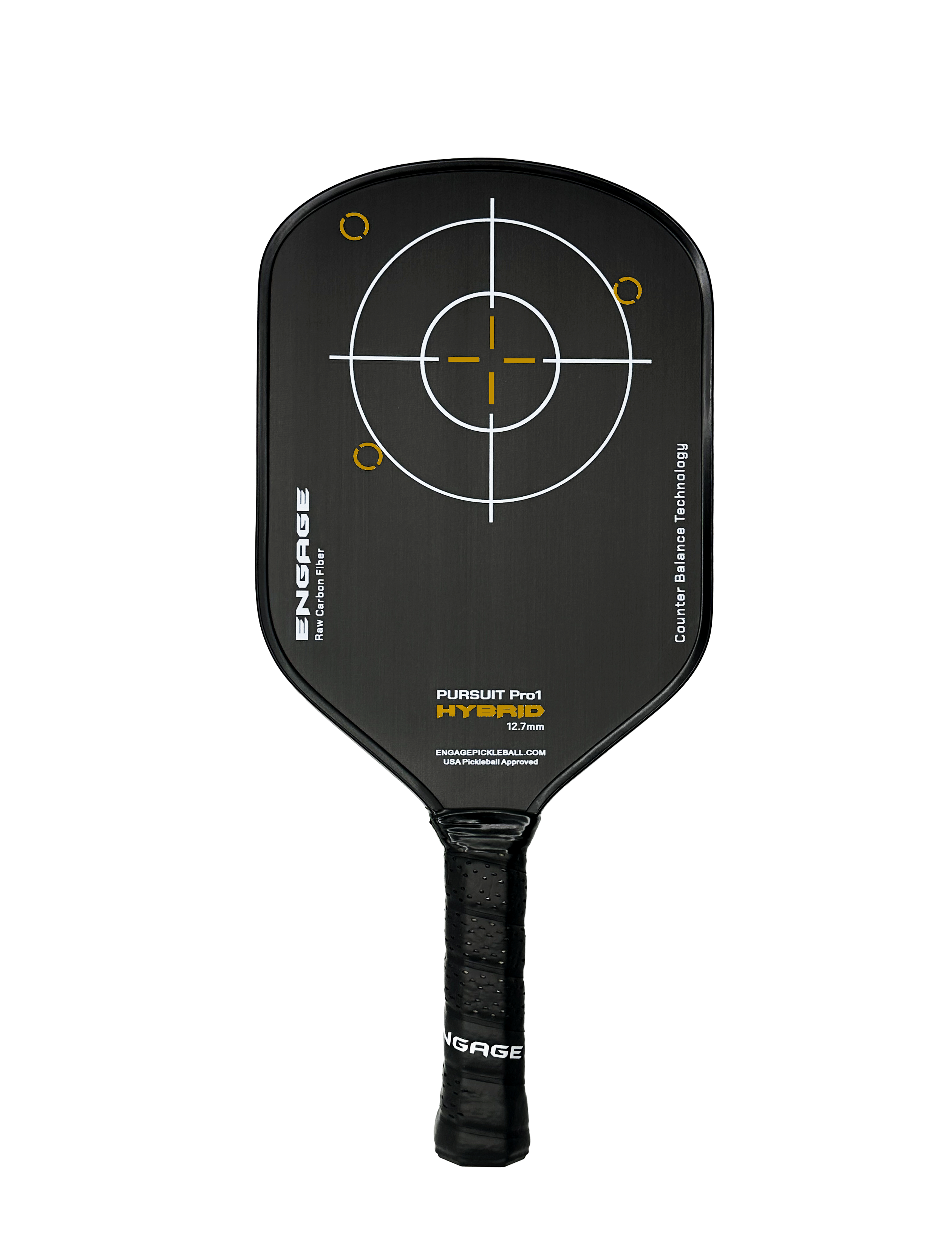 Pursuit Pro1 Hybrid Pickleball Paddle - Fierce Red / 12.7mm