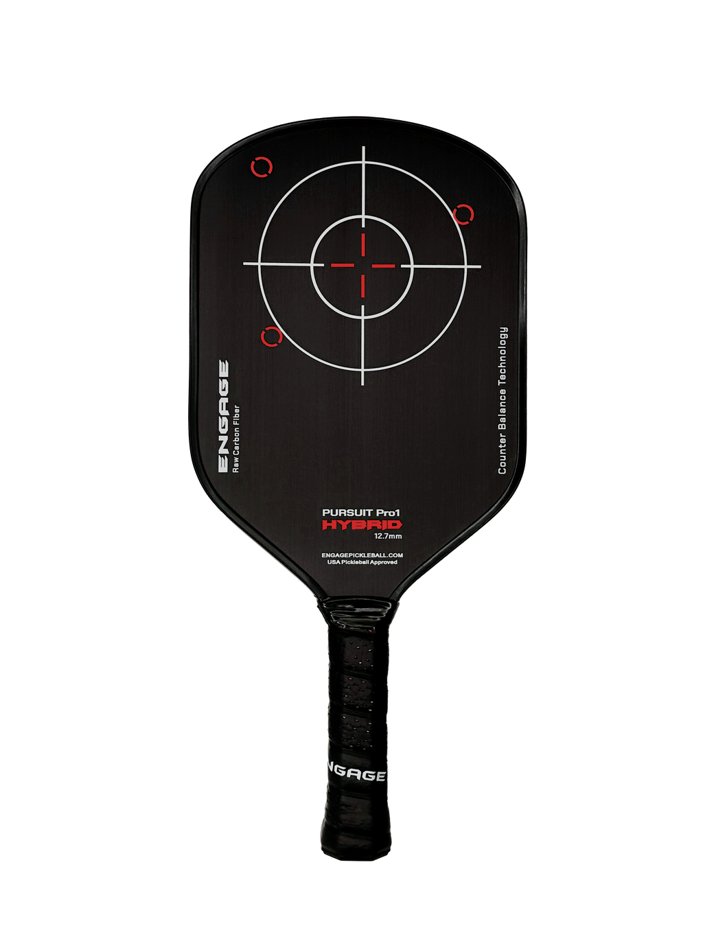 Pursuit Pro1 Hybrid Pickleball Paddle - Carbon Sky / 15.2mm