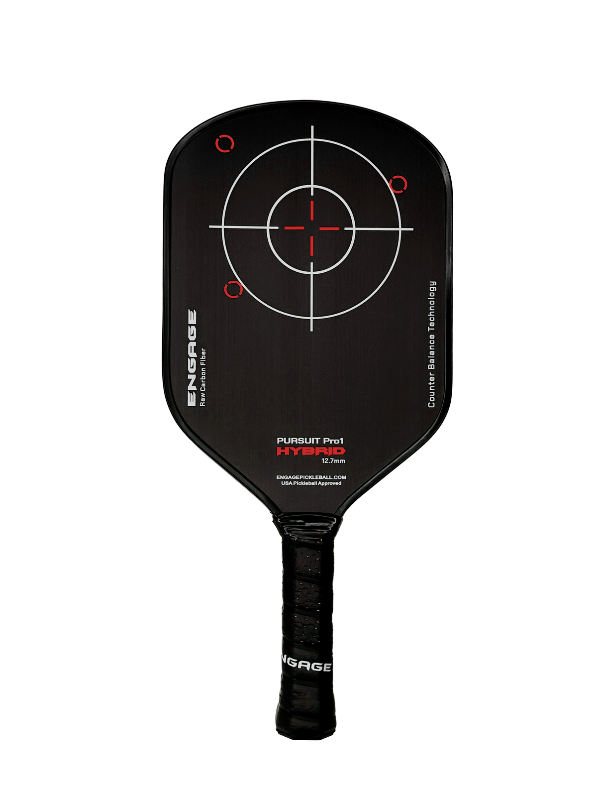 Pursuit Pro1 Hybrid Pickleball Paddle - Carbon Sky / 15.2mm