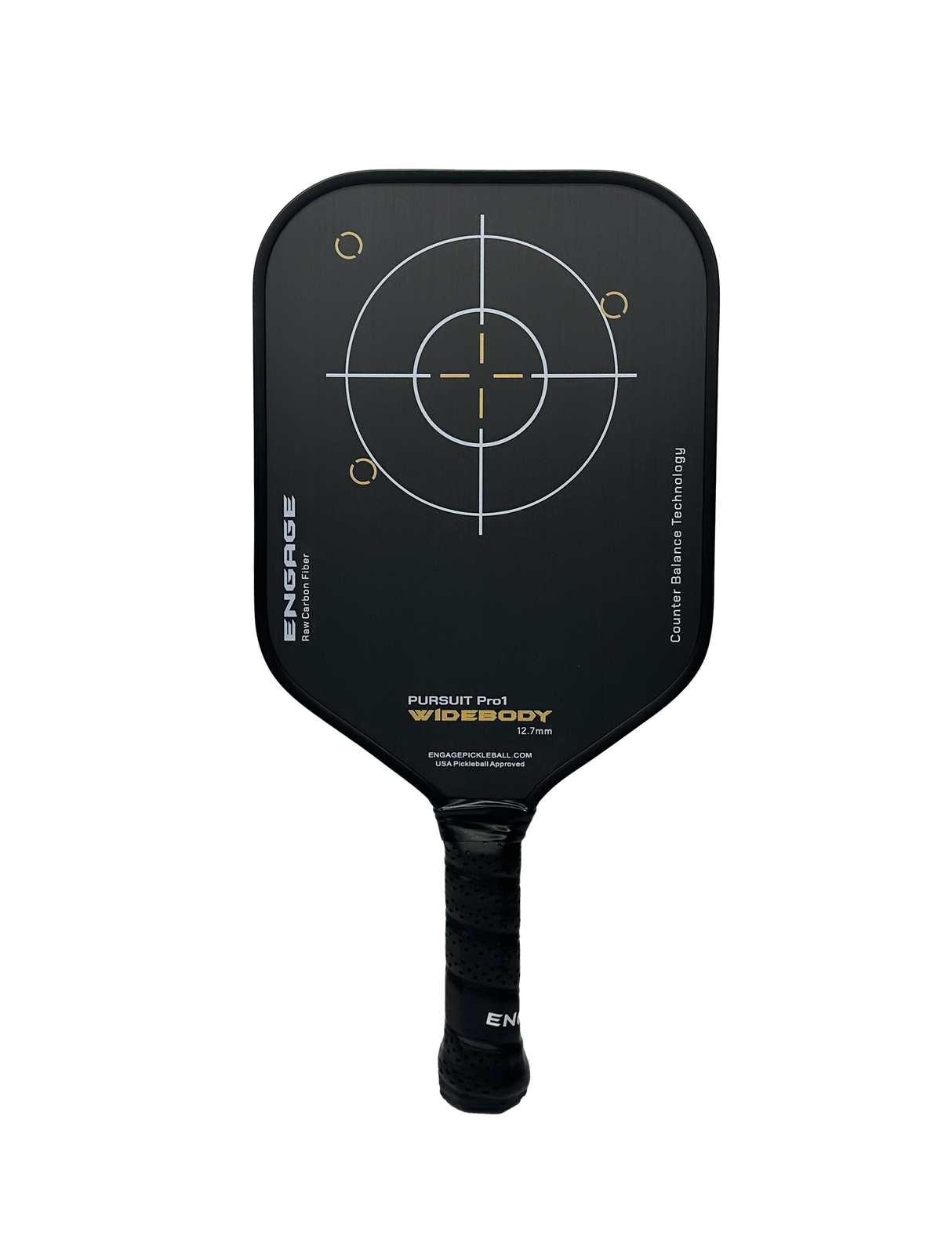 Pursuit Pro1 Widebody Pickleball Paddle - Arctic Gold / 12.7mm
