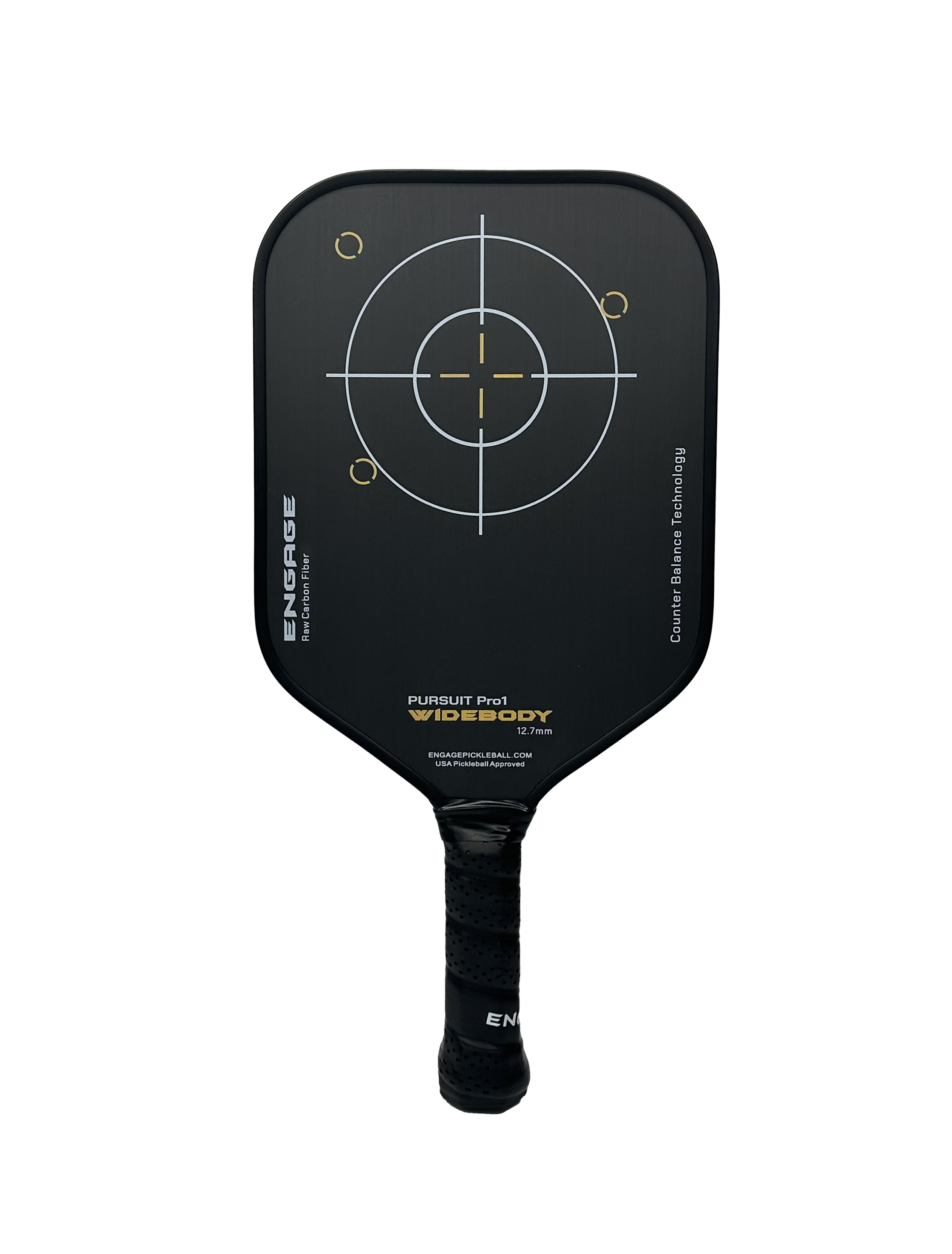 Pursuit Pro1 Widebody Pickleball Paddle - Arctic Gold / 12.7mm