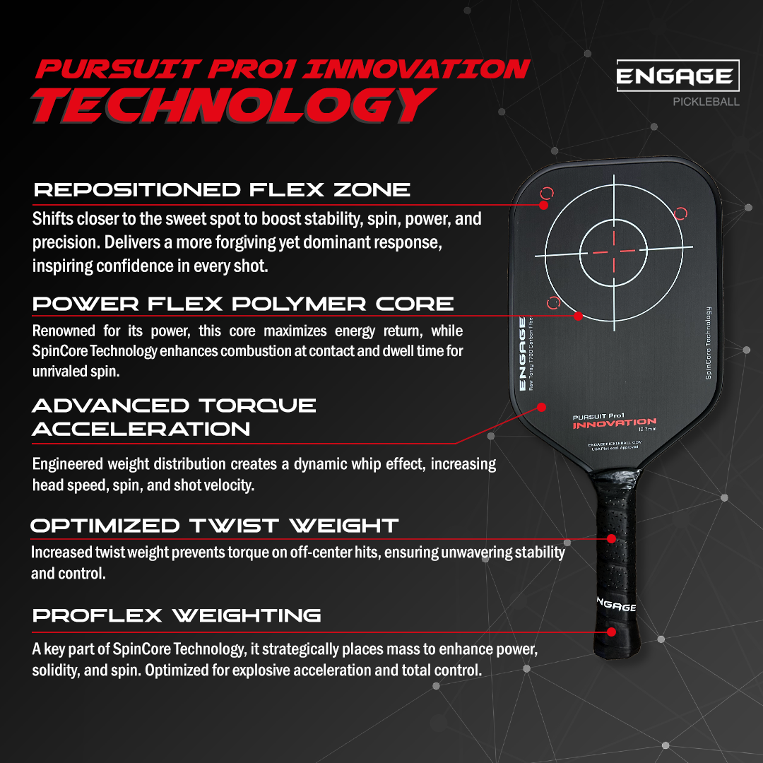 Pursuit Pro1 Innovation Pickleball Paddle