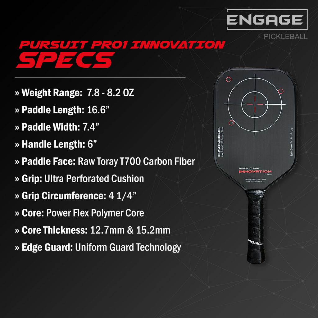 Pursuit Pro1 Innovation Pickleball Paddle
