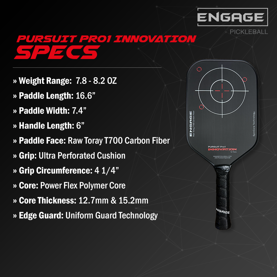 Pursuit Pro1 Innovation Pickleball Paddle