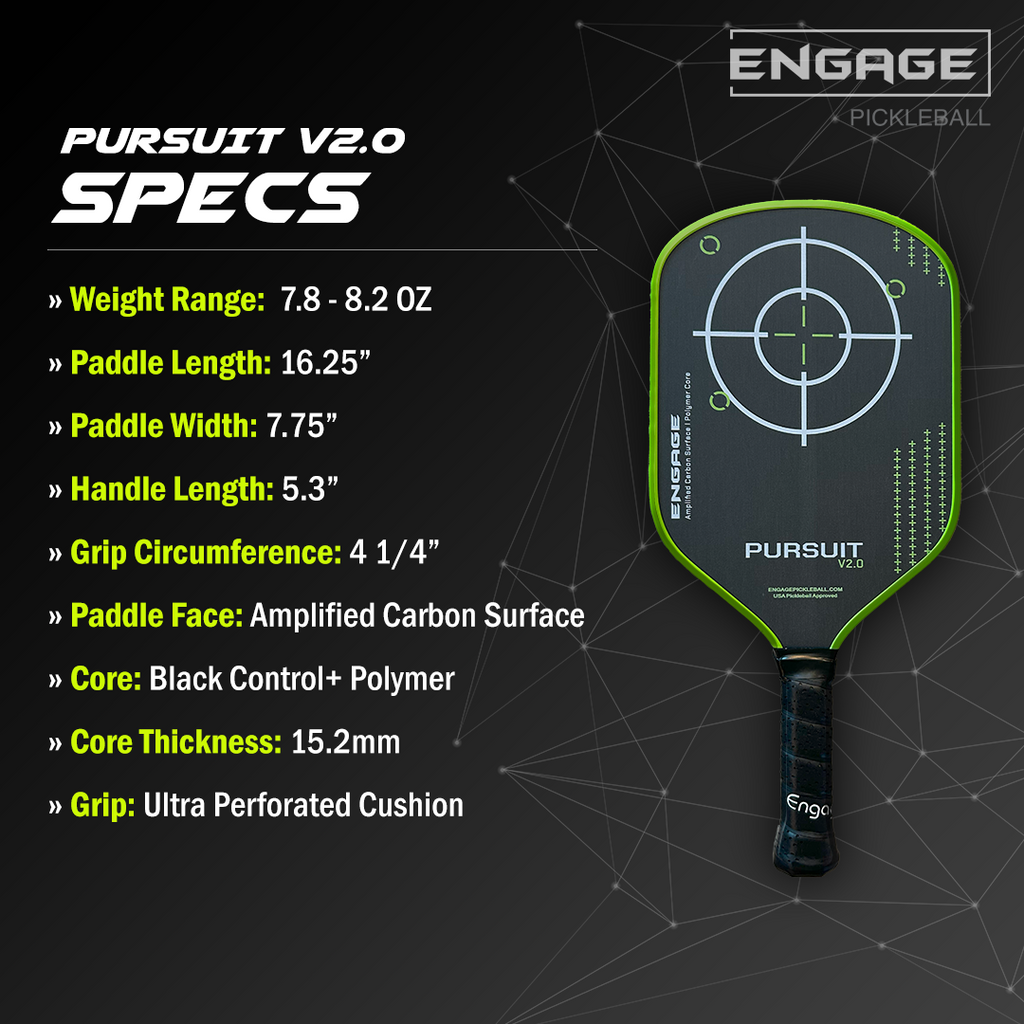 Pursuit V2.0 Pickleball Paddle