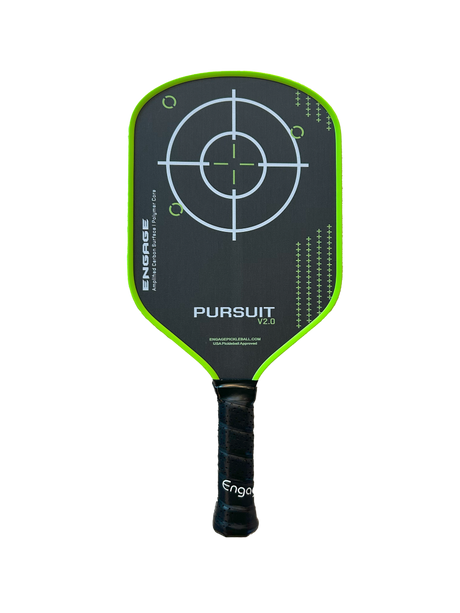 Pursuit V2.0 Pickleball Paddle - Lime Flash