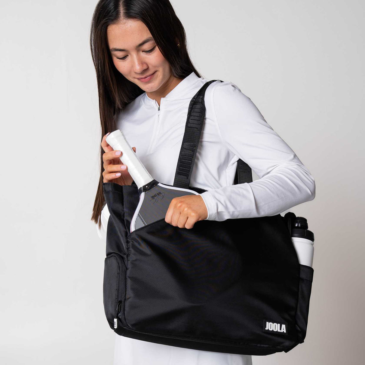 JOOLA Everyday Tote Bag (White) - OSFM