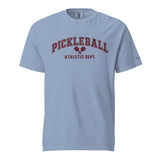Full shirt view of Pickleball Athletic Dept. Tee in Washed Denim