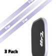 Edgy Light Purple Gradient pickleball paddle edge tape three-pack