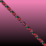 Edgy Realistic Floral edge tape pattern close-up