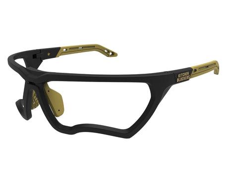 Black Classic Kitchen Blockers lens-free pickleball eye protection