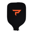 Paddletek paddle cover in black with orange logo