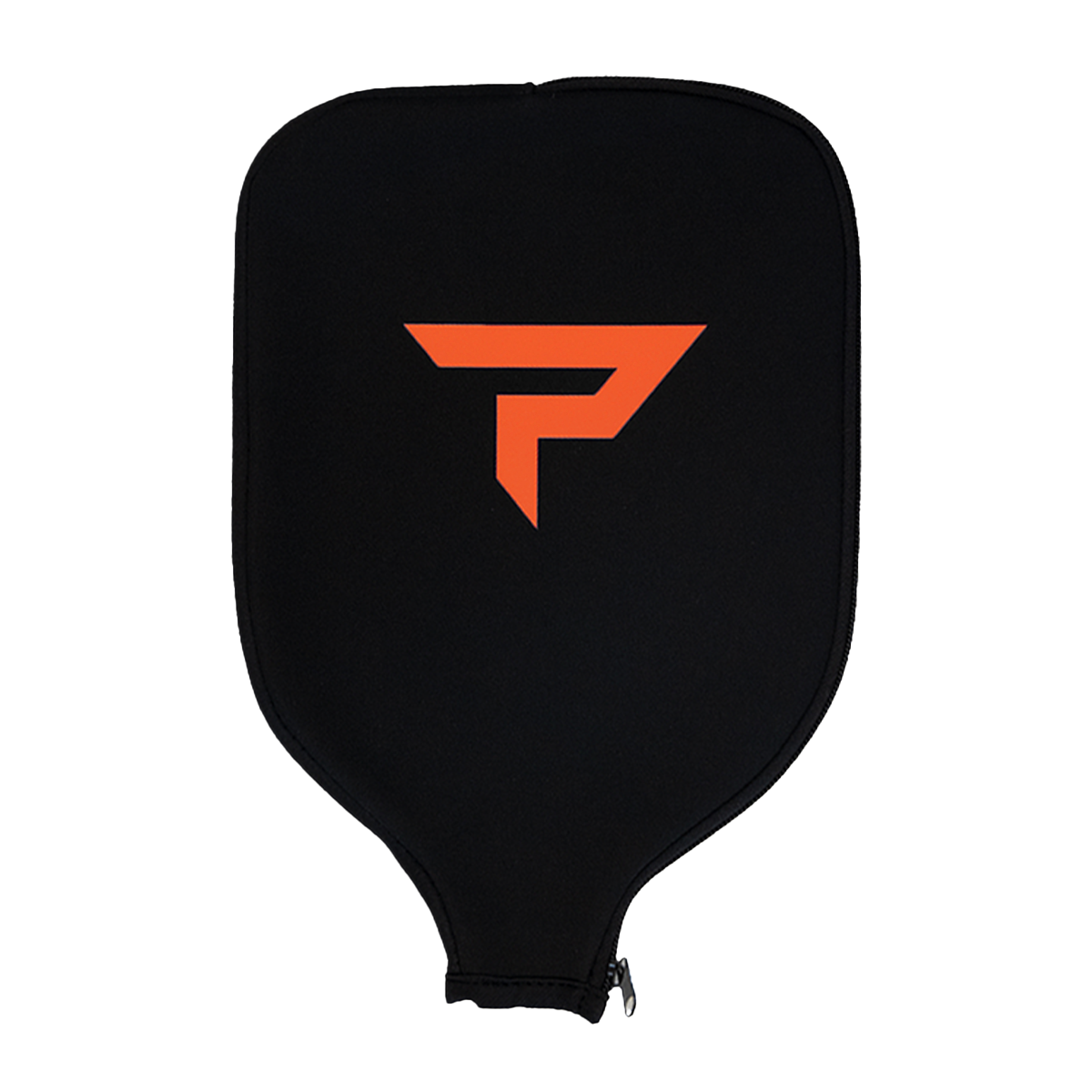 Paddletek paddle cover in black with orange logo