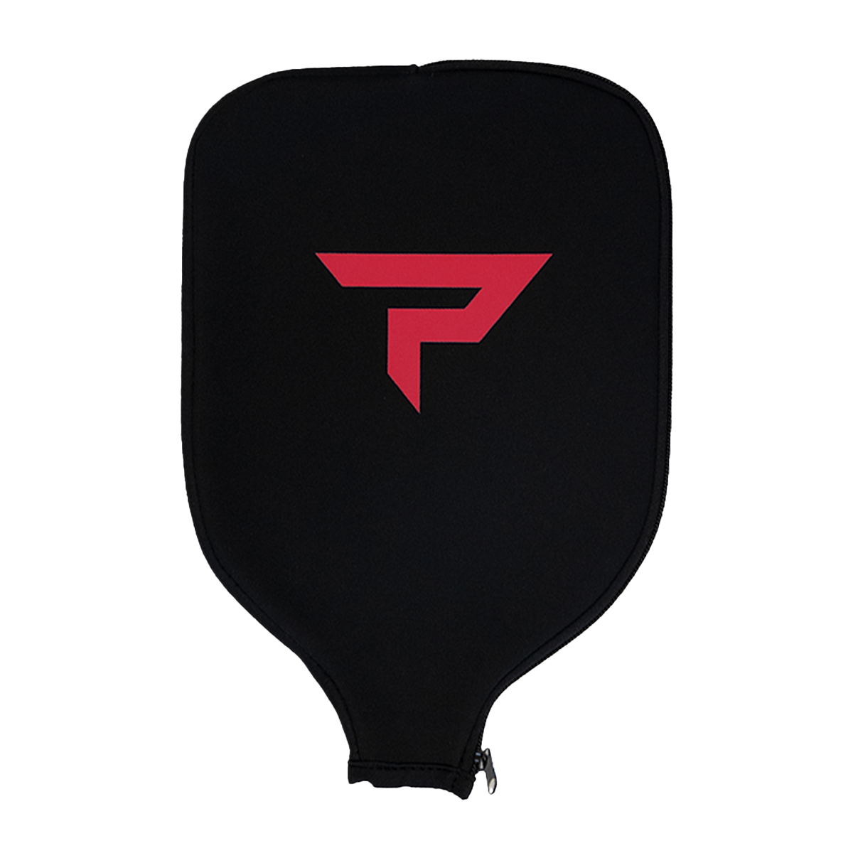 Paddletek paddle cover in black with red logo
