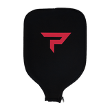 Paddletek paddle cover in black with red logo