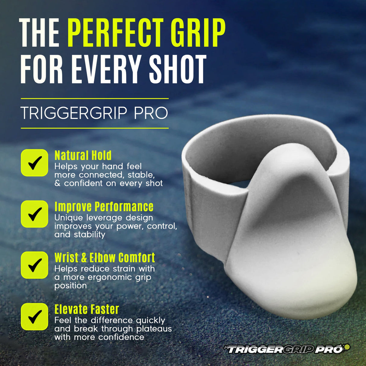 TriggerGrip Pro™ Premium Pickleball Grip Insert