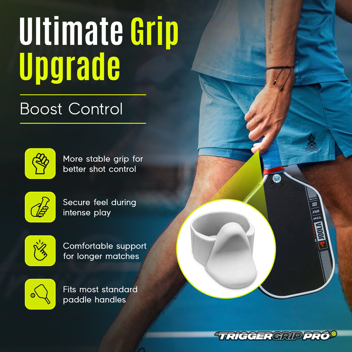 TriggerGrip Pro™ Premium Pickleball Grip Insert
