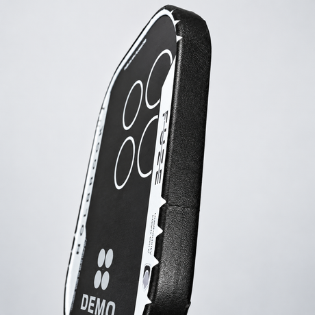 WPS black edge tape installed around the edge of a pickleball paddle